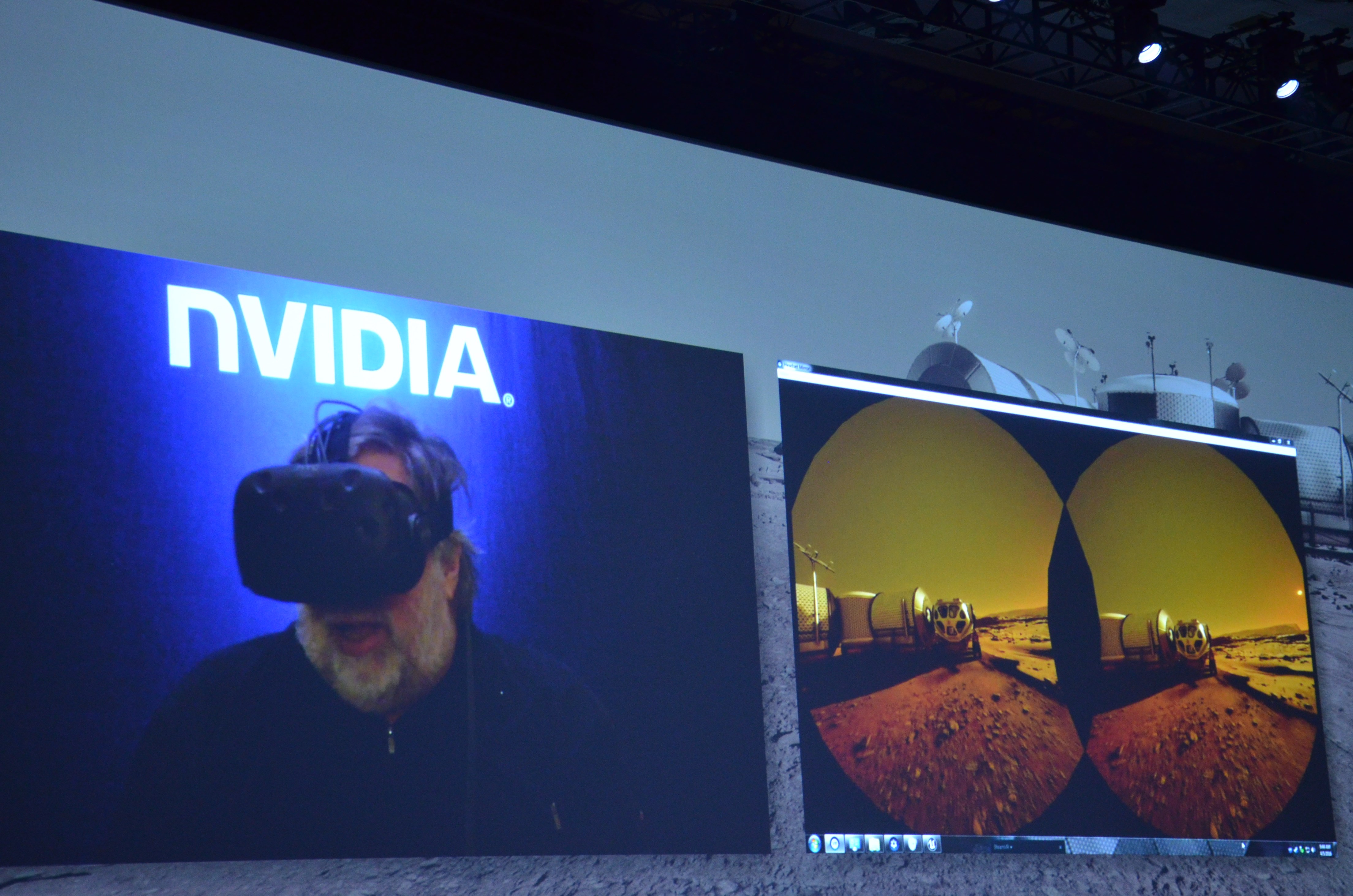 Impressive VR demos at GTC 2016