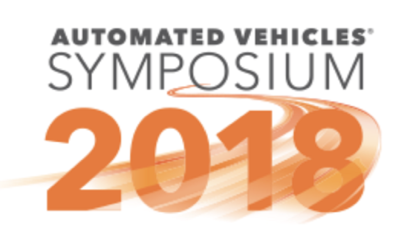 Demonstrations at Automated Vehicles Symposium 2018