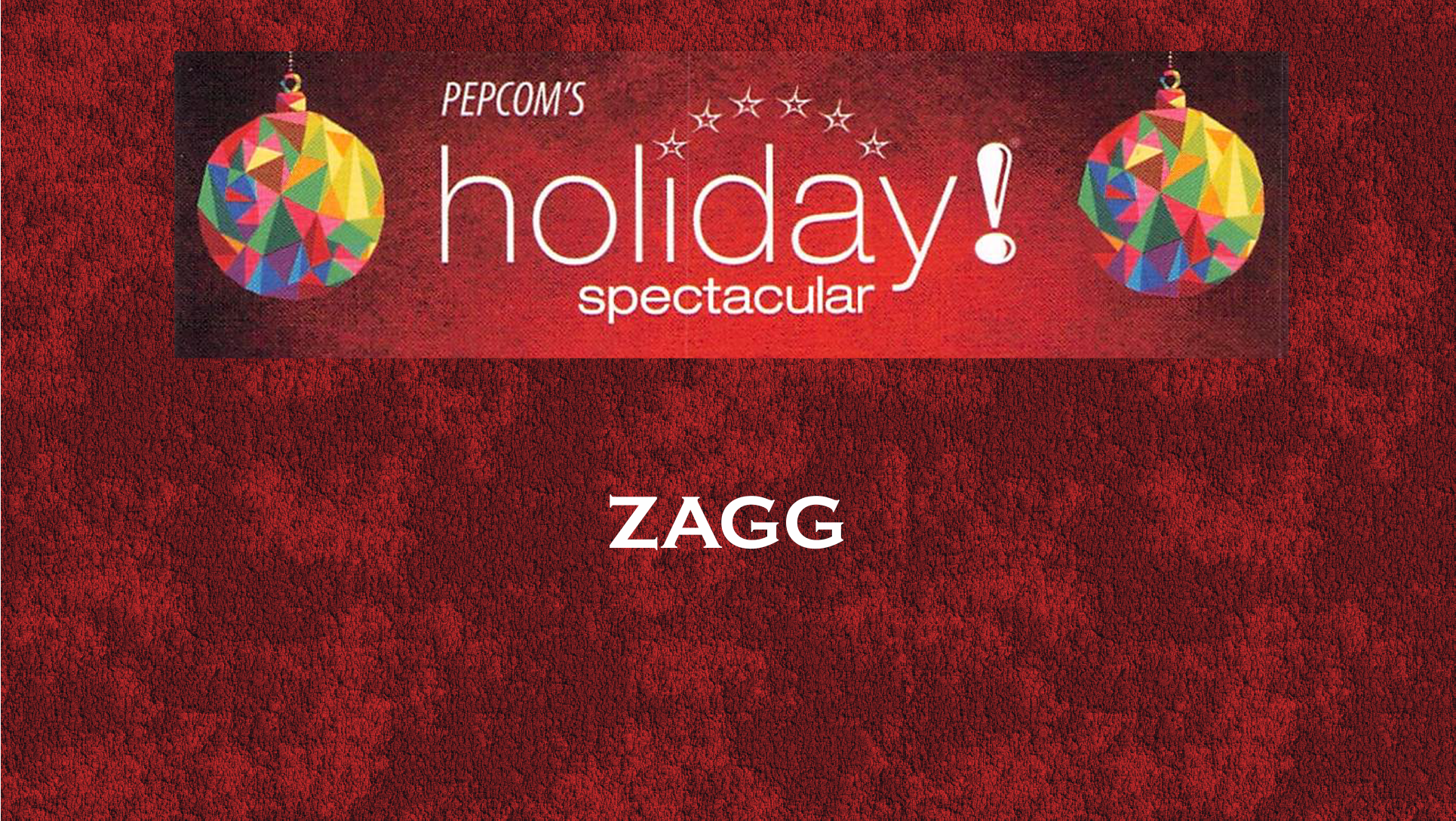 ZAGG exhibits a variety of mobile accessories